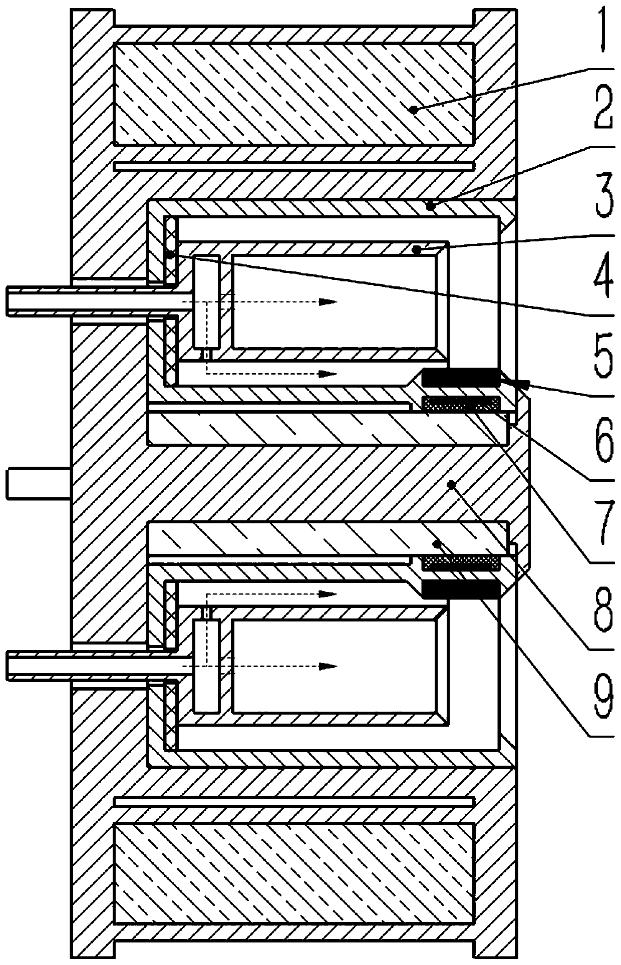 Anode layer hall thruster with deeply-integrated hollow cathode