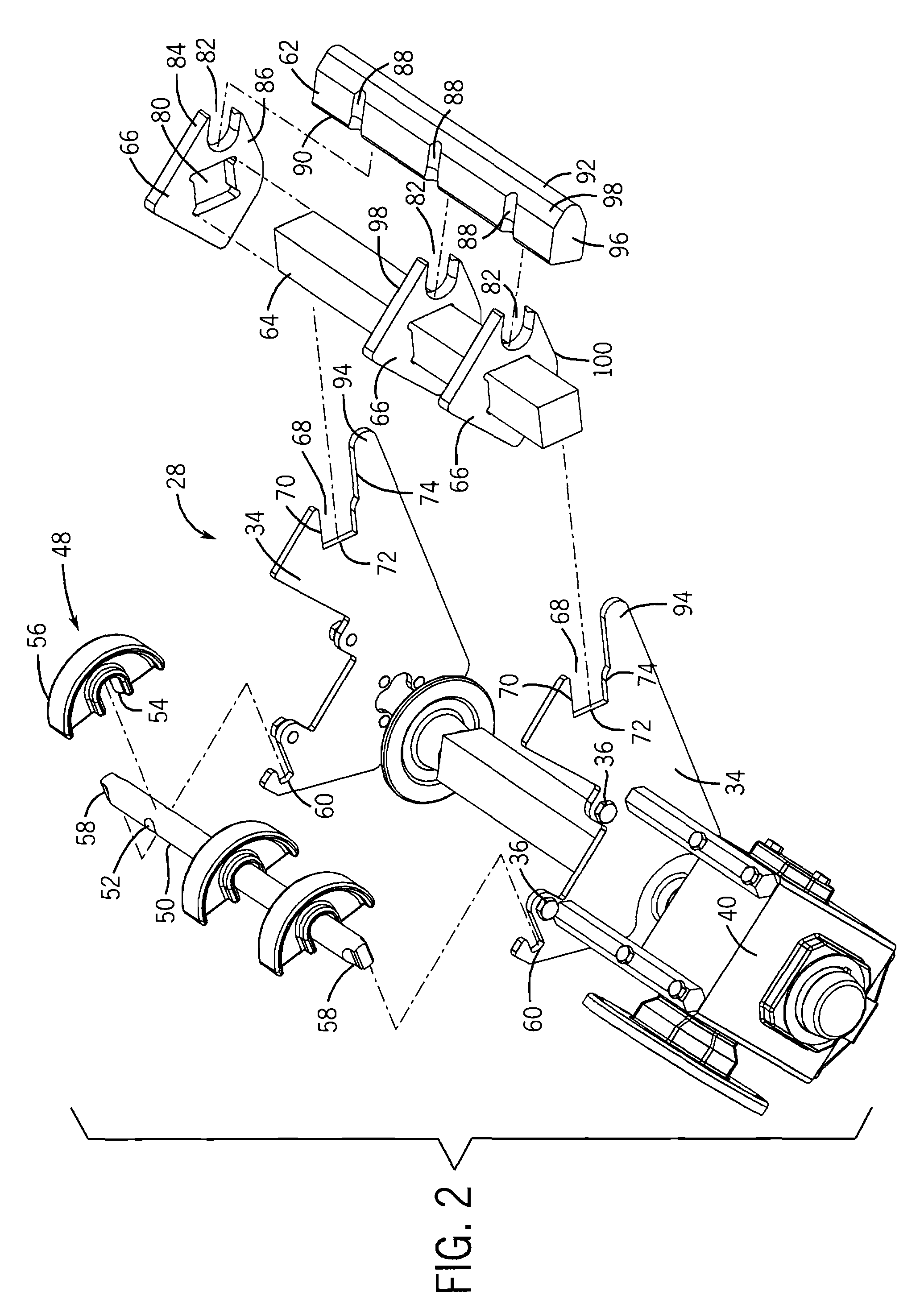 Sanitary conveyor transfer tail assembly