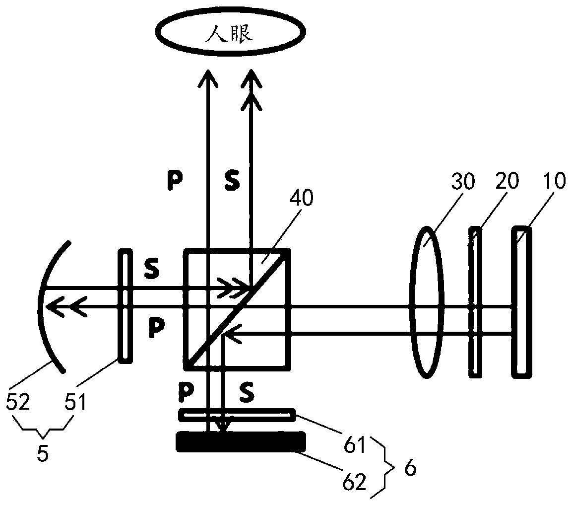 Optical display system, control method and display device