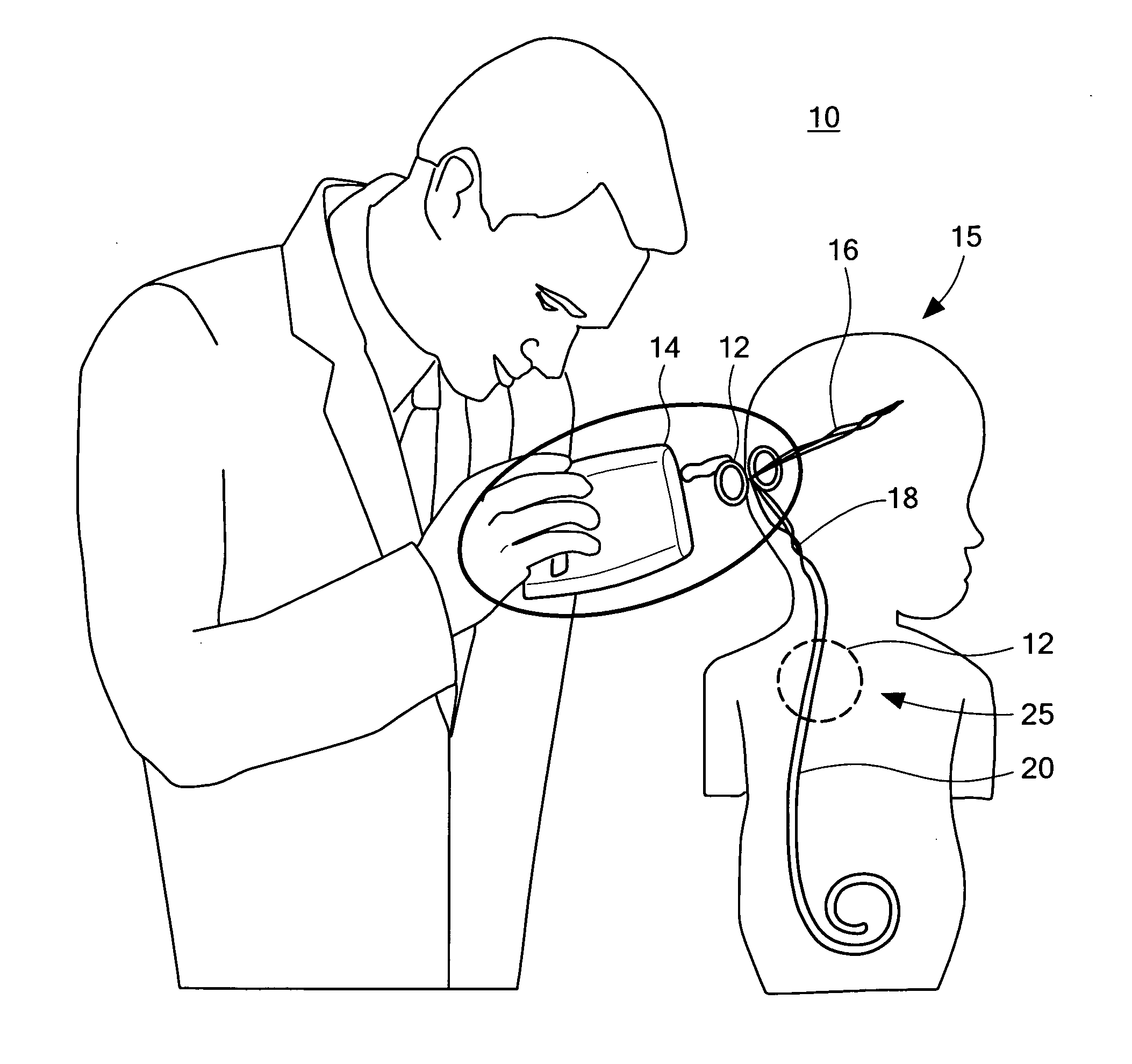 Flow rate sensor system and method for non-invasively measuring the flow rate of a bodily fluid