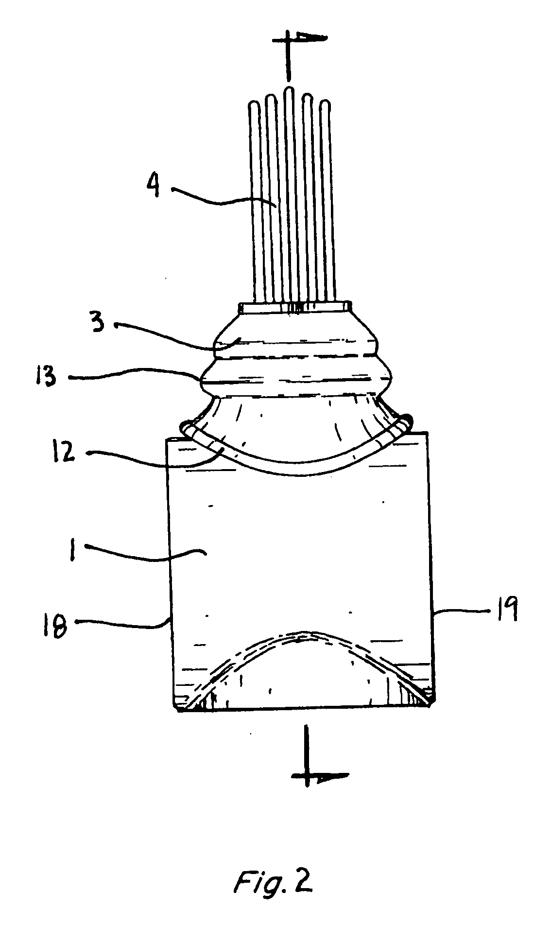 Universal barbeque brush cap