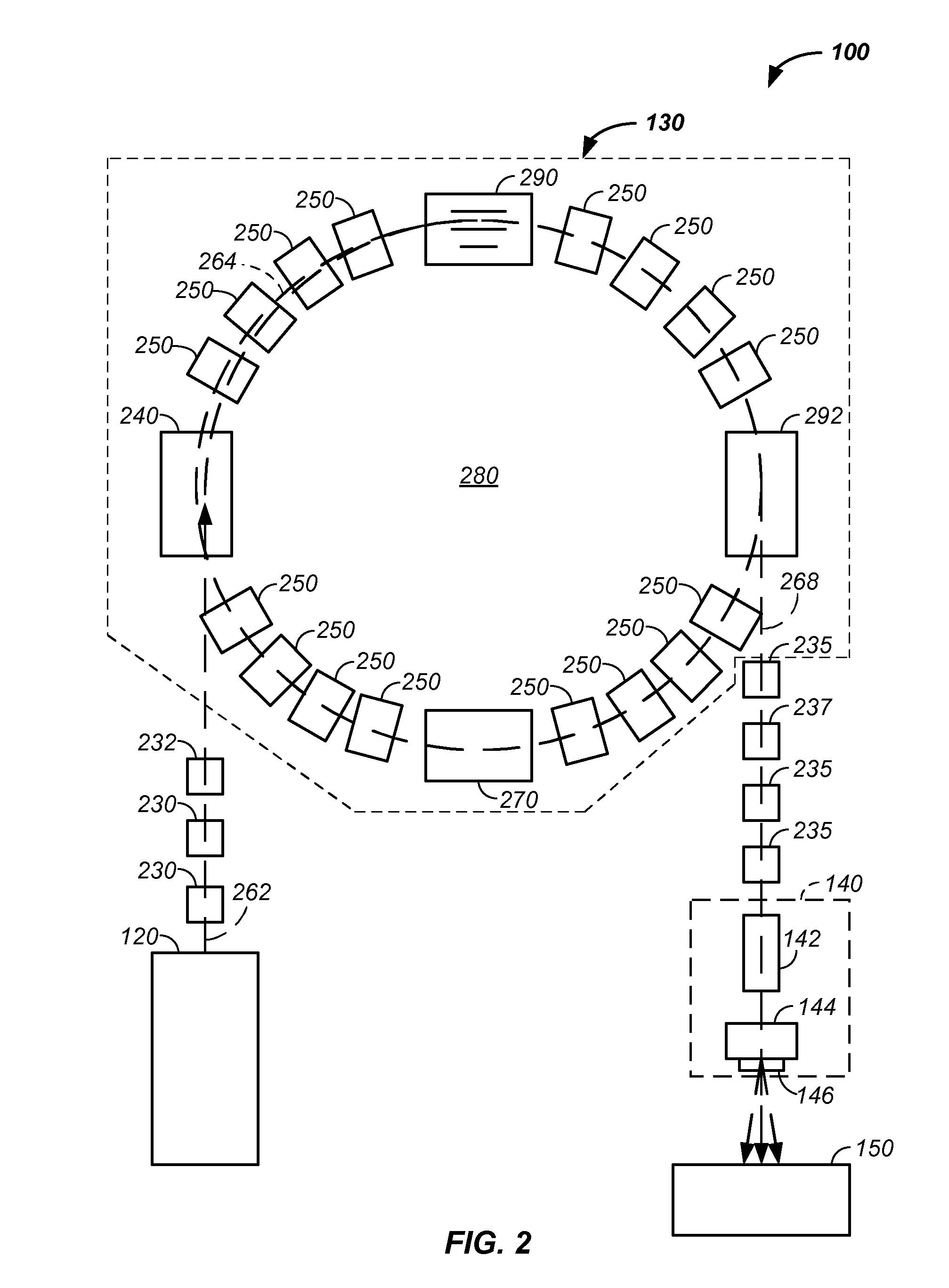 Charged particle cancer therapy patient positioning method and apparatus