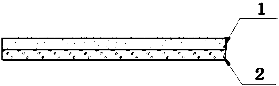 Forging fabric having heat preservation and lubricating effects and application method thereof