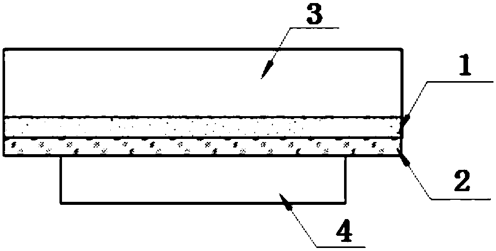 Forging fabric having heat preservation and lubricating effects and application method thereof