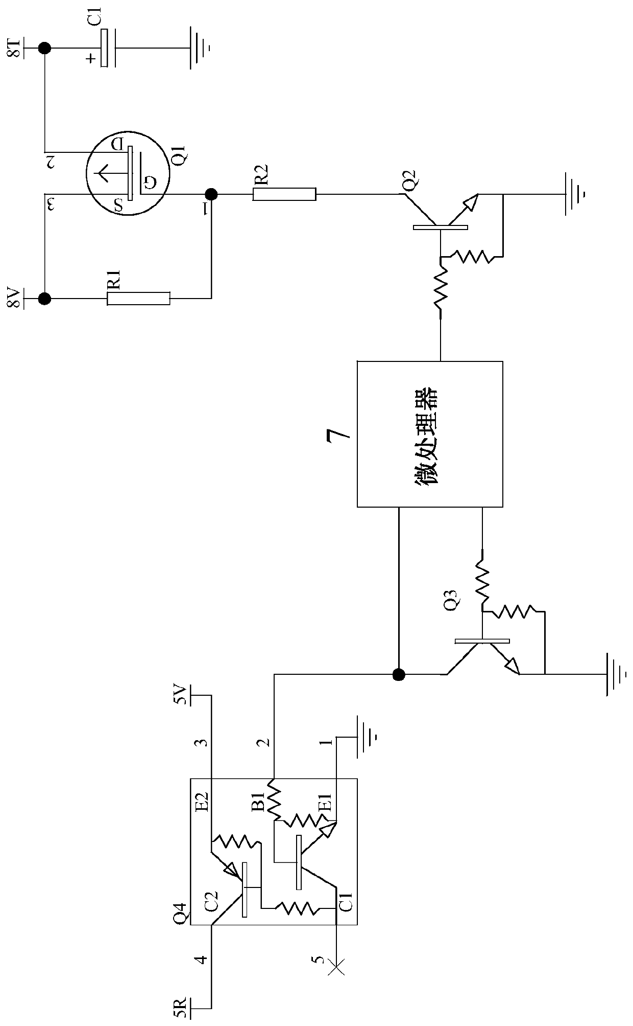 Vehicle-mounted interphone with same-frequency relay function