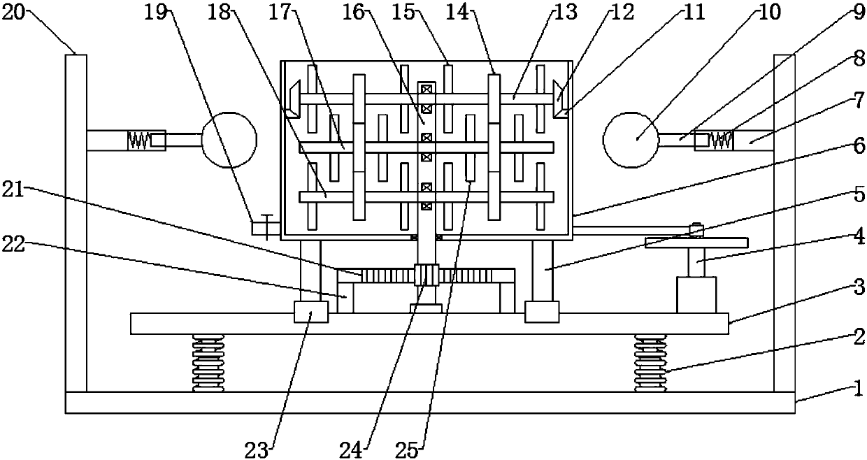 Agricultural efficient pesticide preparation device