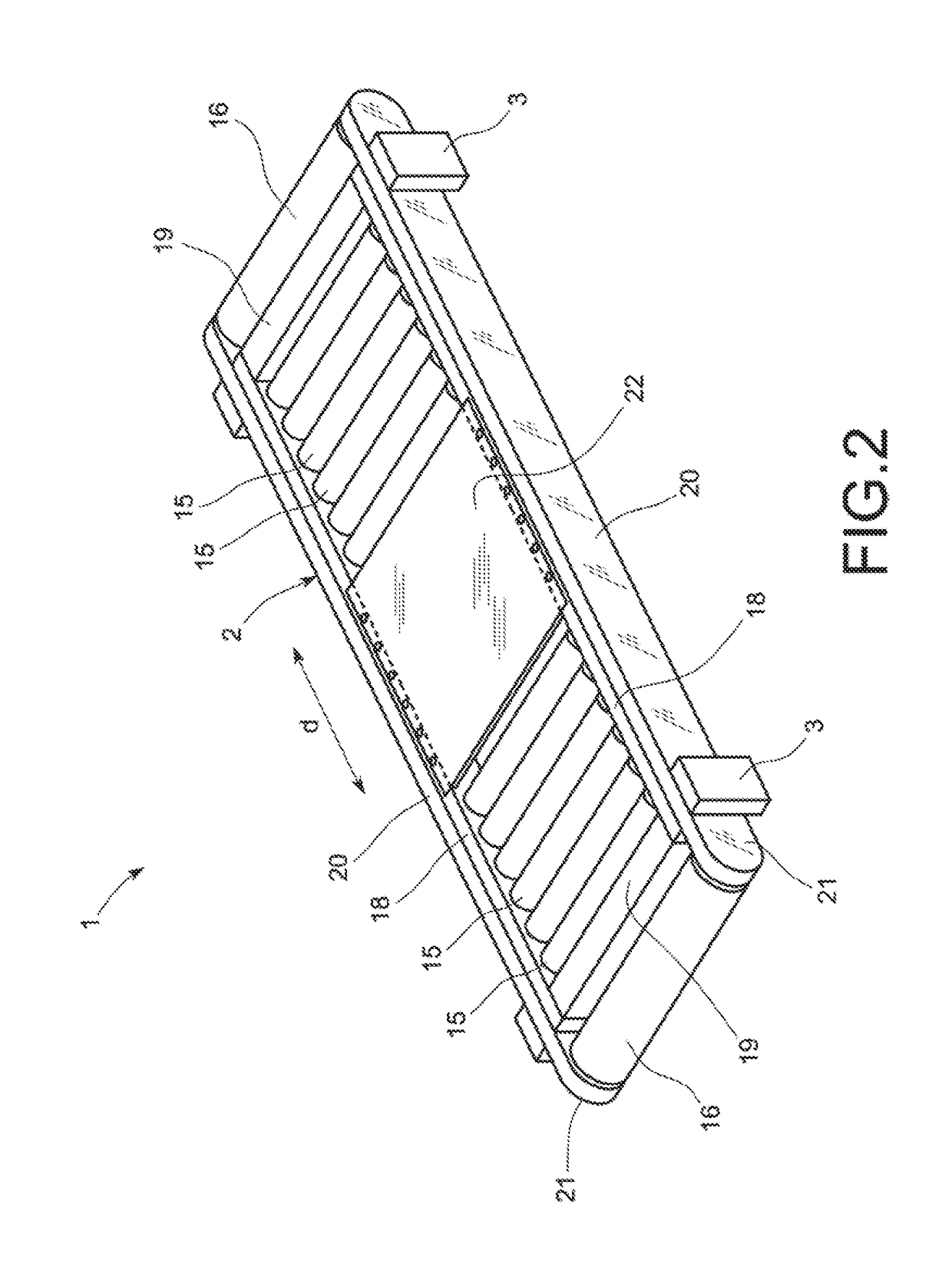 Cycling training apparatus with stationary movement