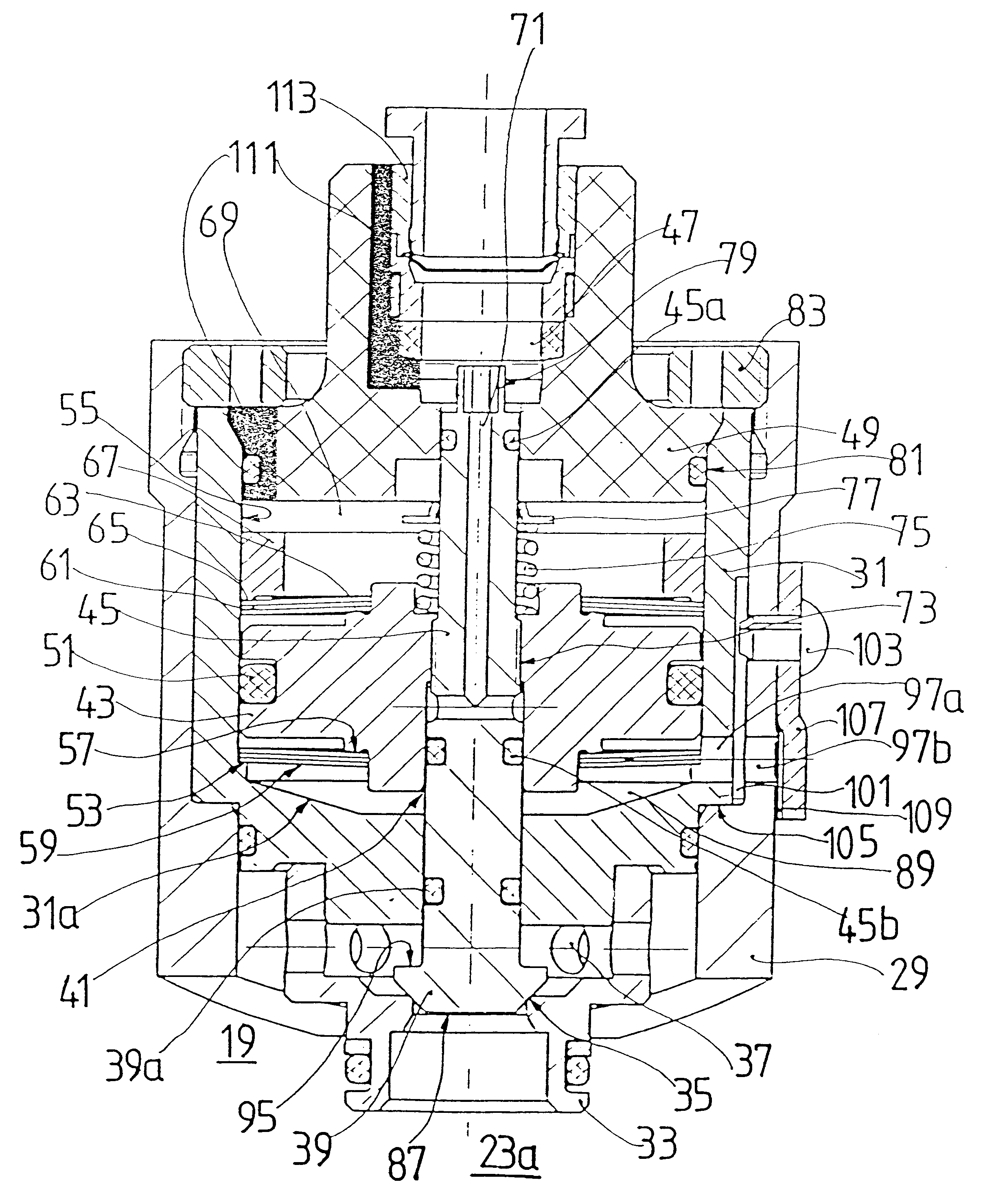 Valve which reacts as a function of pressure, especially for a vibration damper