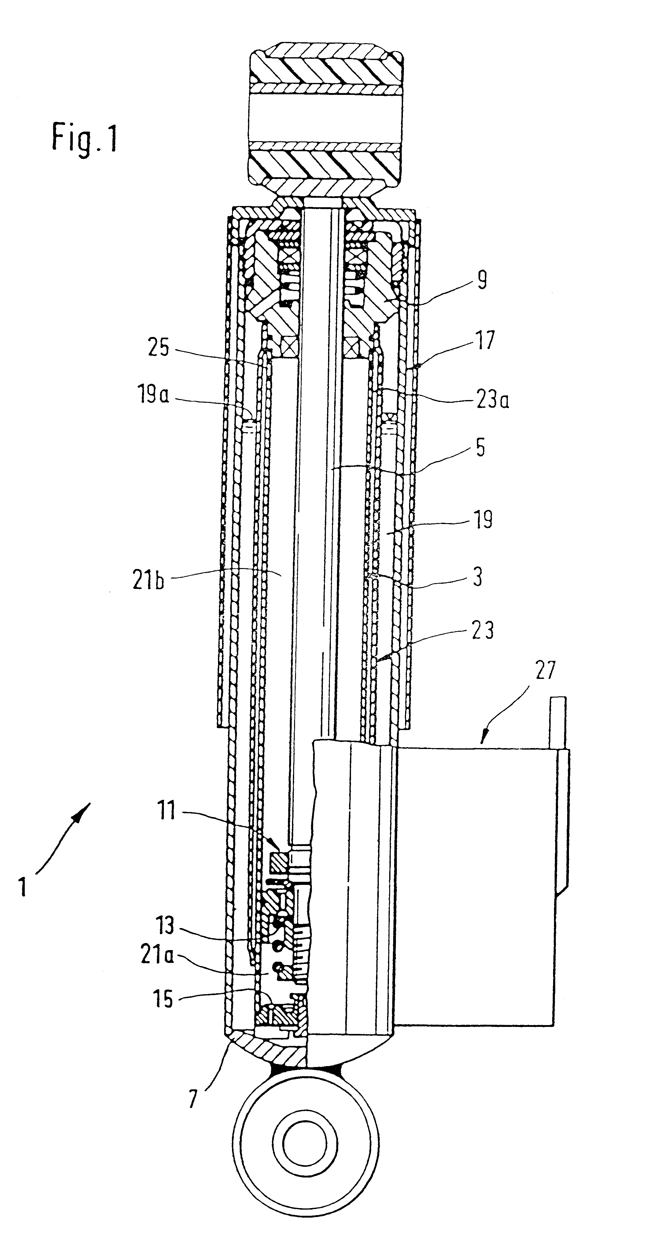 Valve which reacts as a function of pressure, especially for a vibration damper