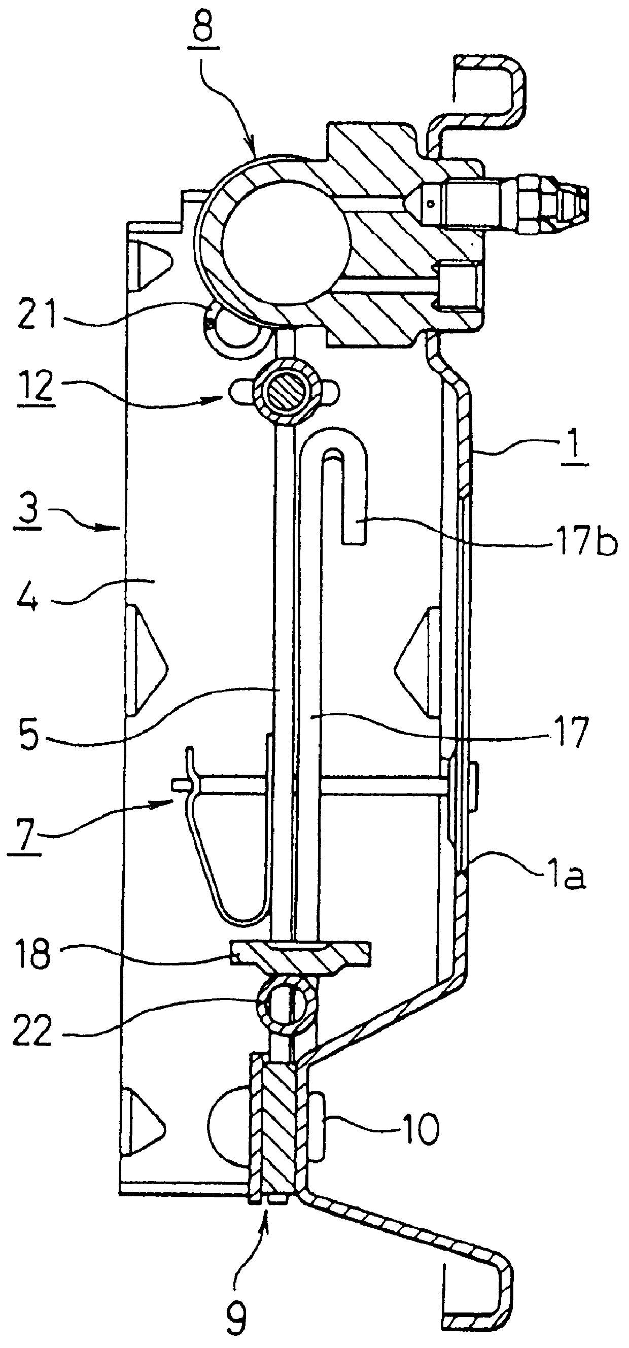 Drum brake device