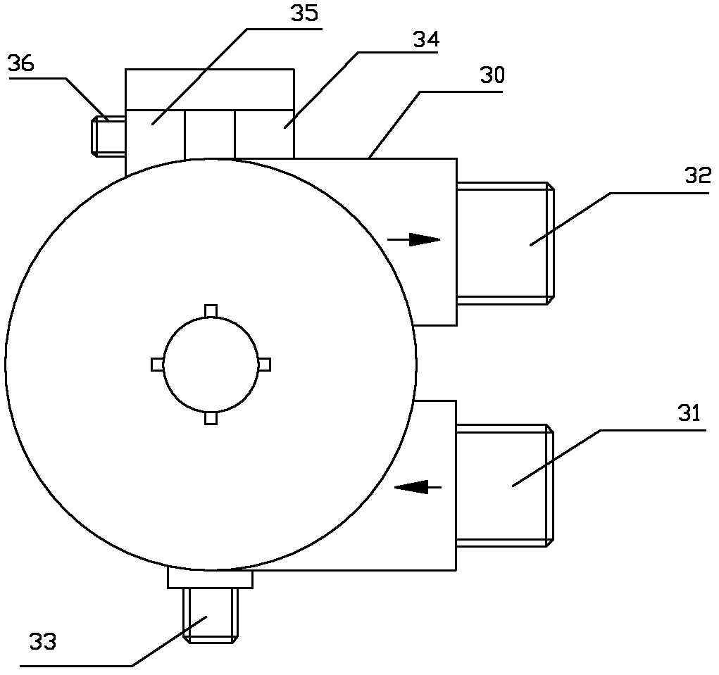 Multifunctional water softening valve