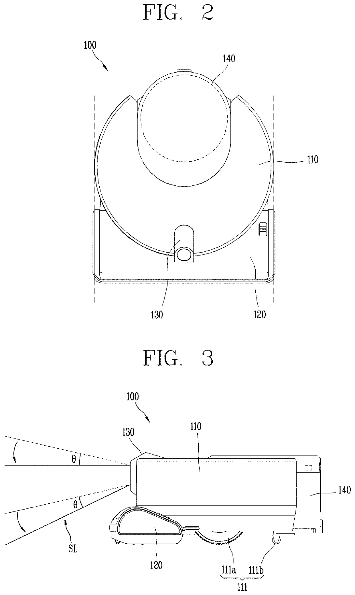 Moving robot and traveling method thereof in corner areas