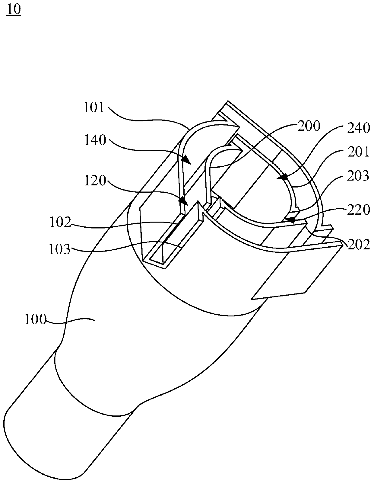 Separator and dust suction device