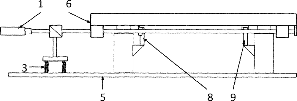 Magnetic suspension vibration isolation platform on basis of zero-position reference of springs and laser auto-collimation measurement