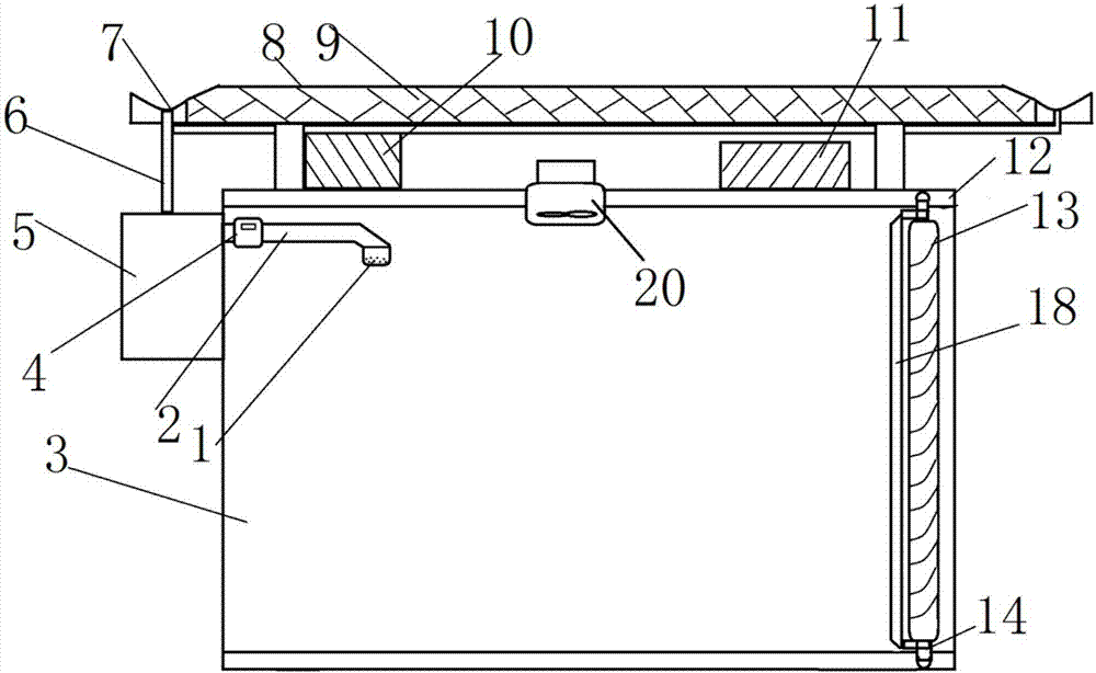 Outdoor LED display screen easy to clean