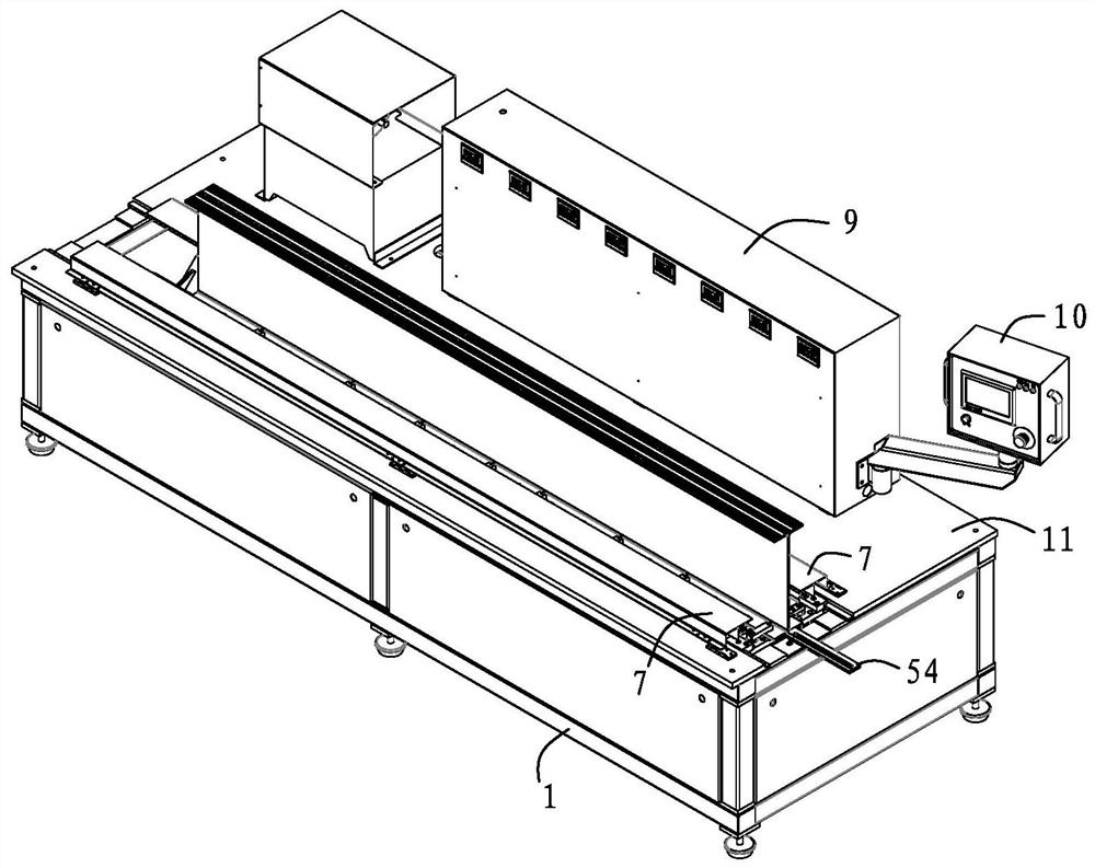 Vertical double-workpiece multi-head slot milling machine