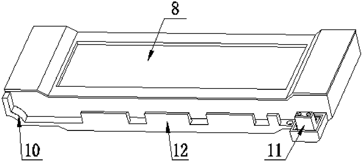 Novel lamp module with rapid structural and electrical connection function