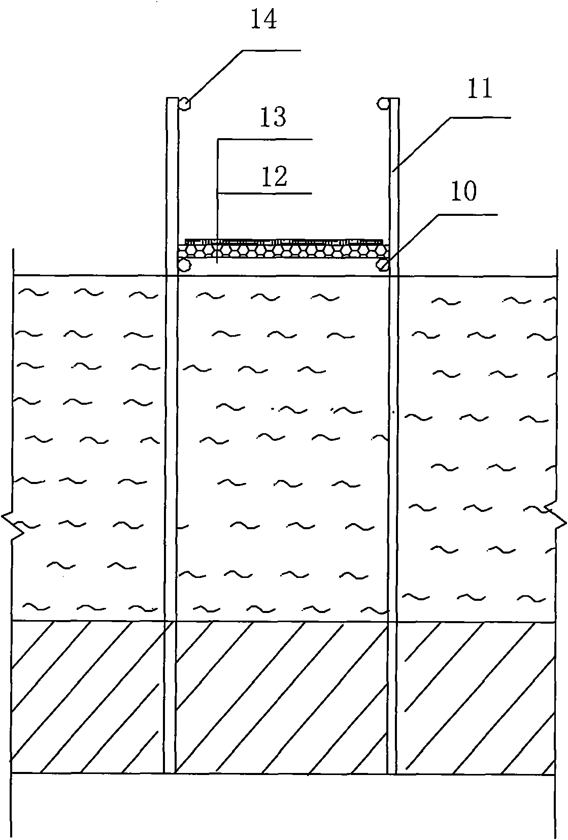 Fast consolidation method of blow-filled soft soil for land reclamation