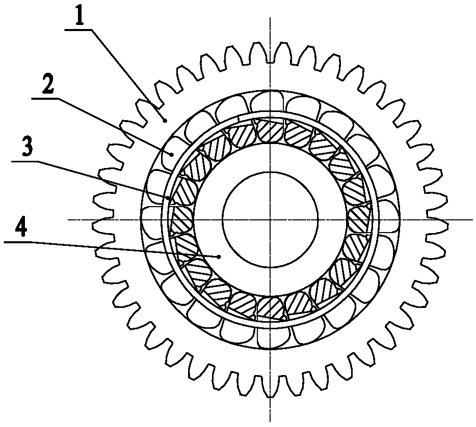 sprag type one-way clutch