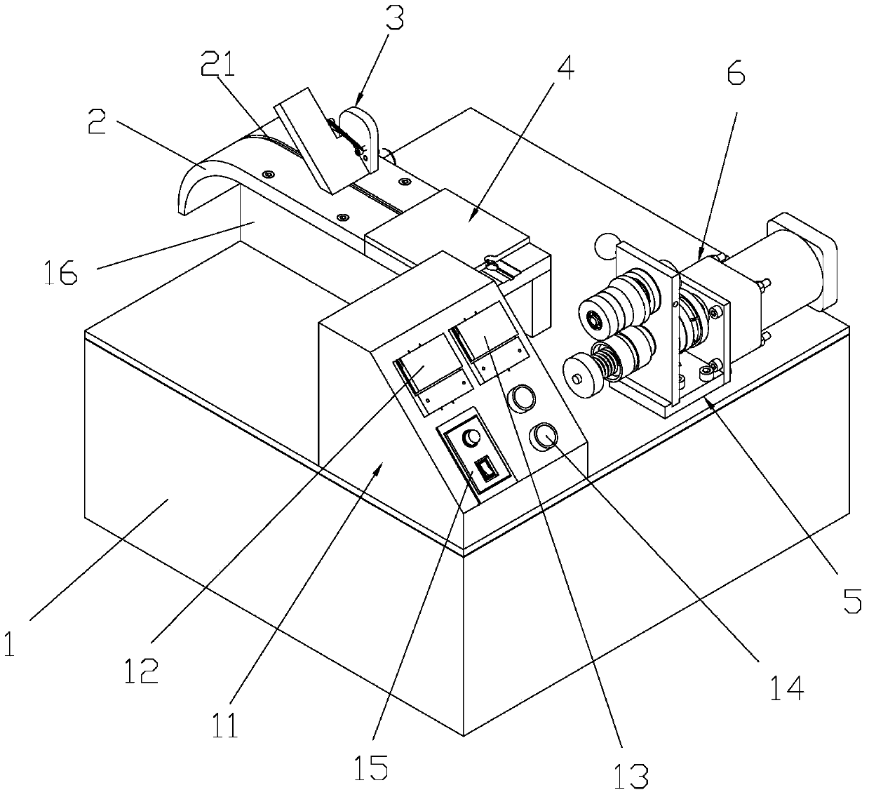 A zipper counting device