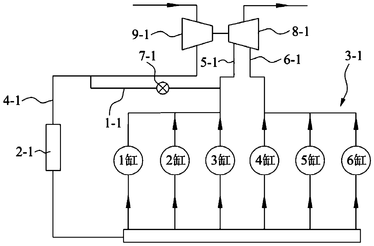 A kind of egr system and its control method