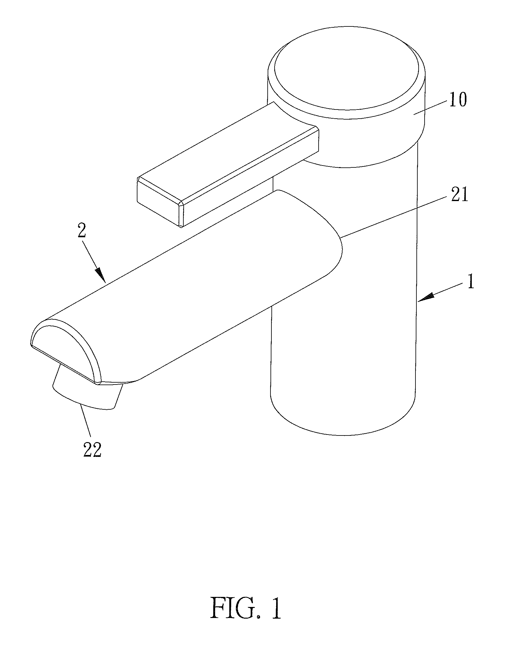 Connecting Structure for Outlet Pipe of Faucet