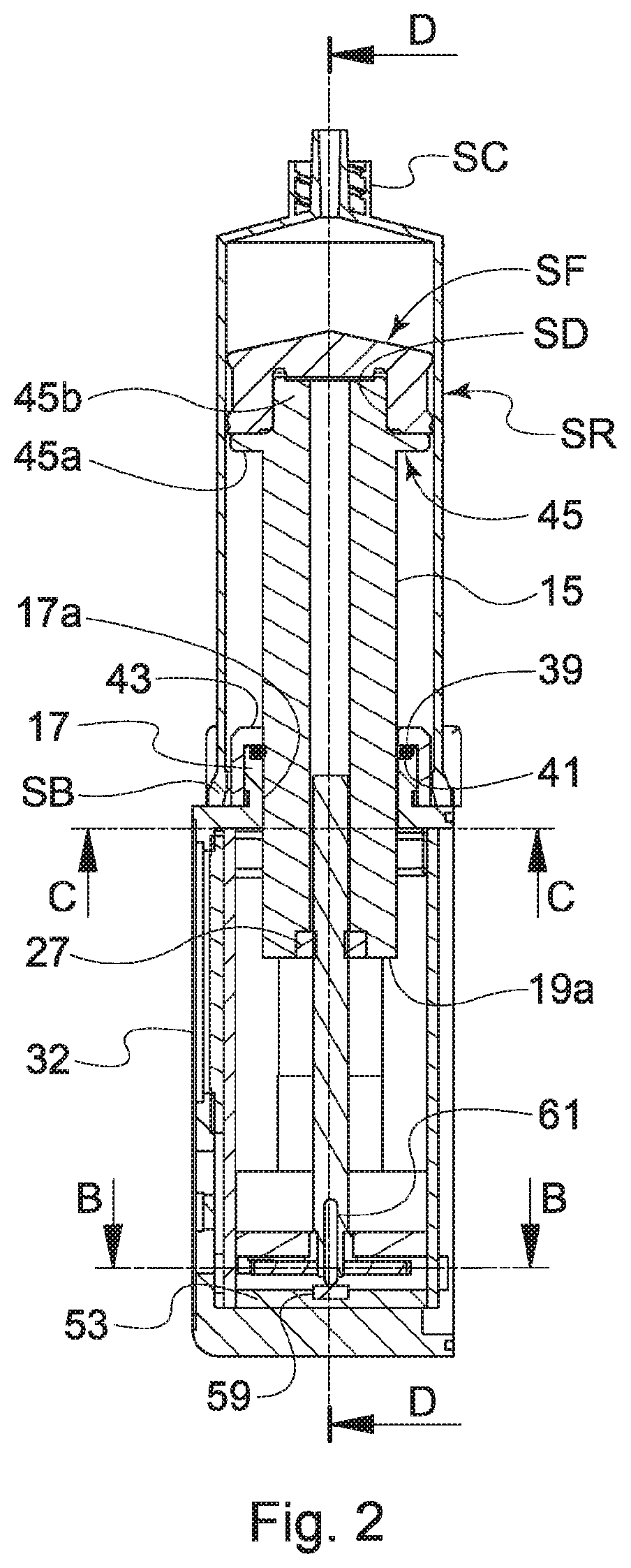 Portable pump for drug infusion through a syringe removably engaged in the pump