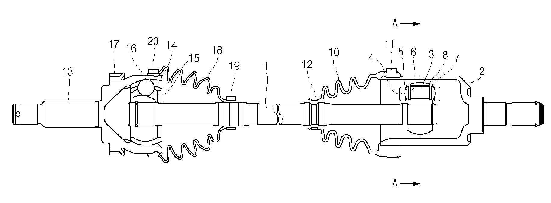 Tripod Type Constant Velocity Joint