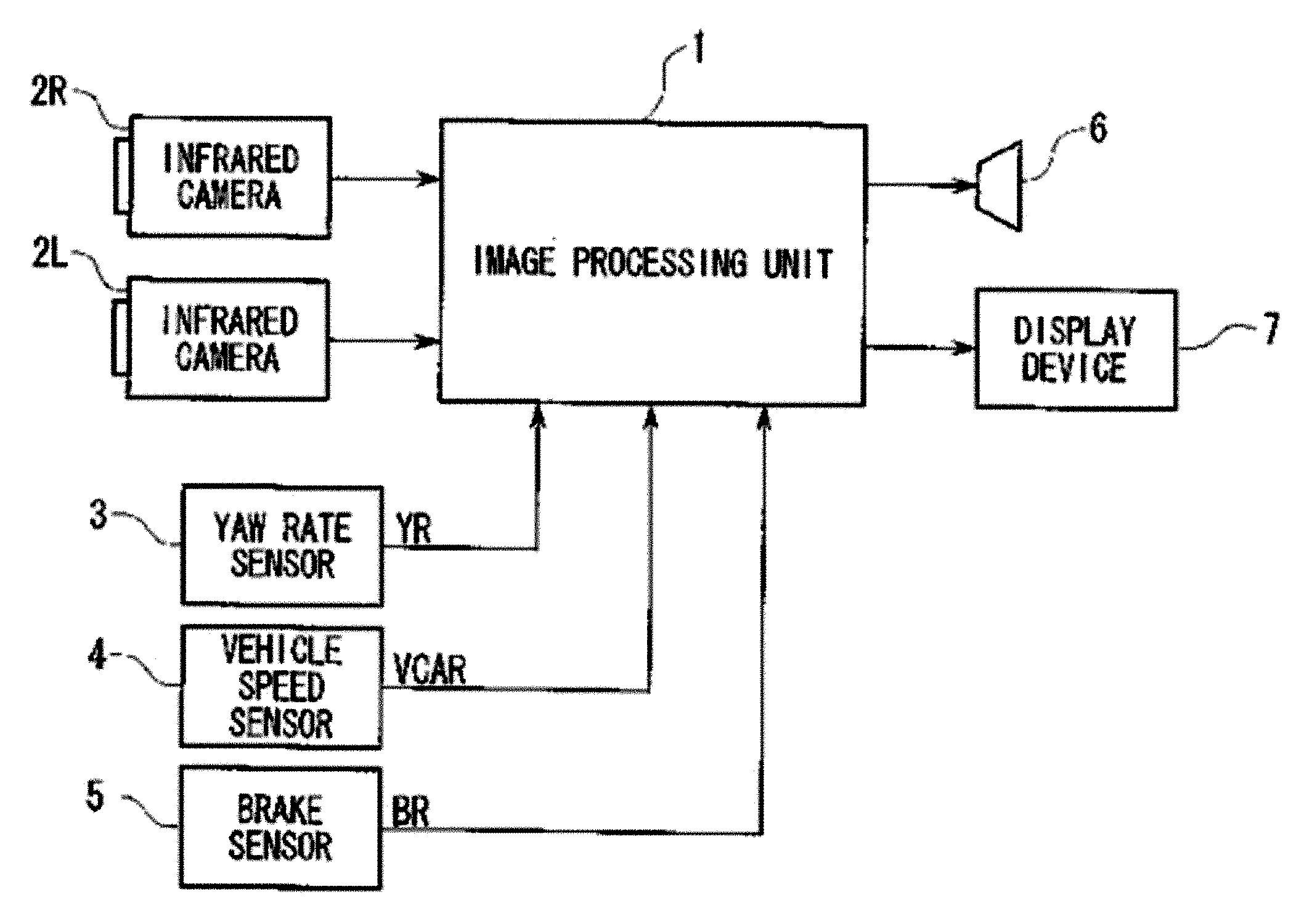 Vehicle surroundings monitoring apparatus