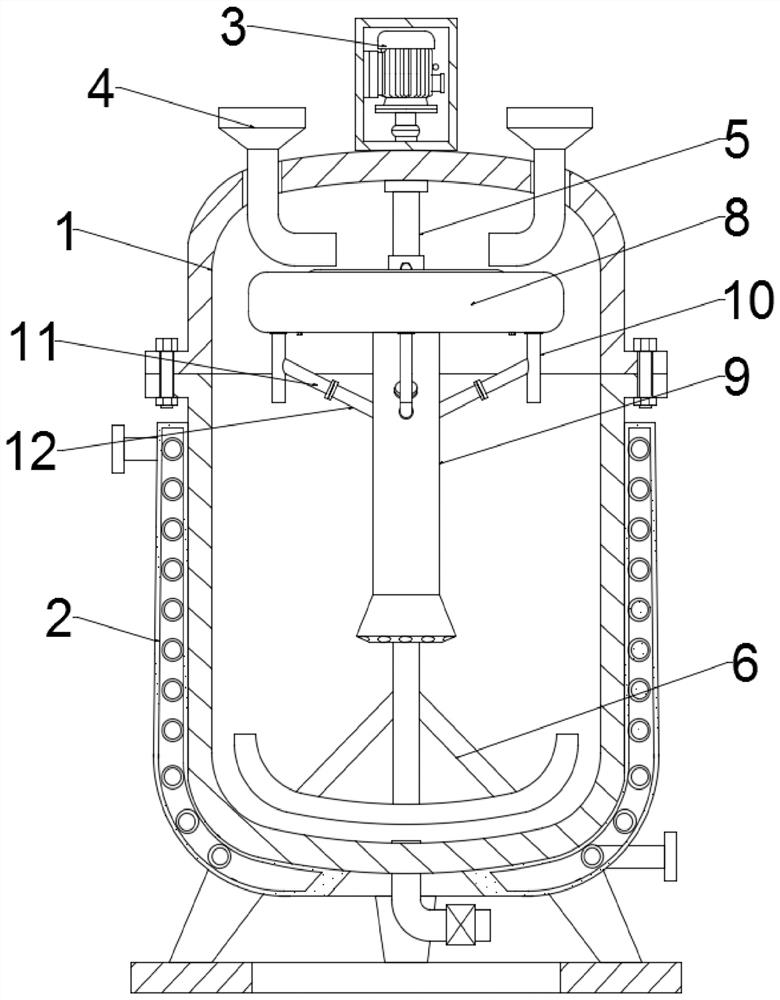 Crude product crystallization device and crystallization method for preparing tildipirosin