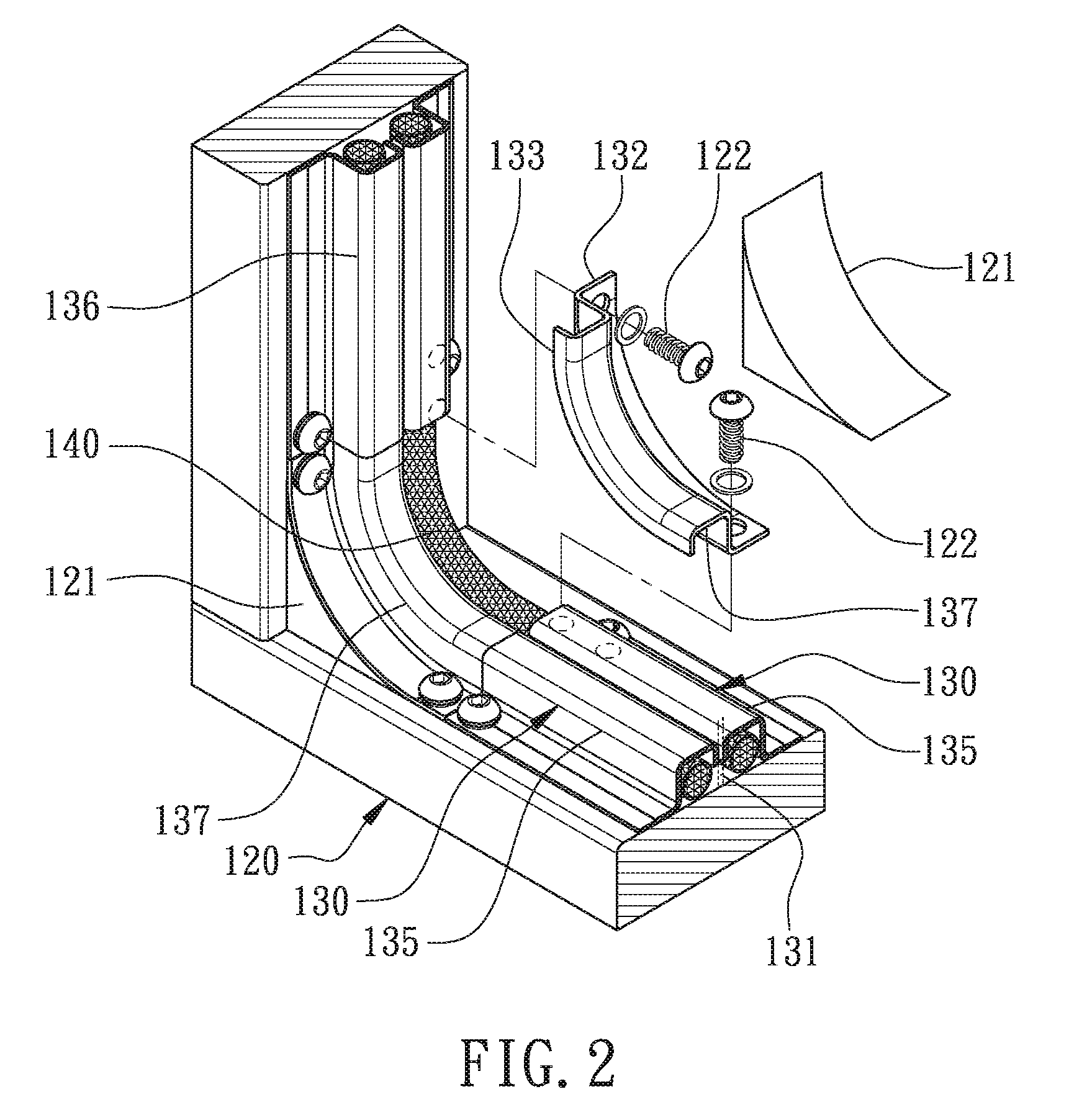 Expansion-sealed flood control gate