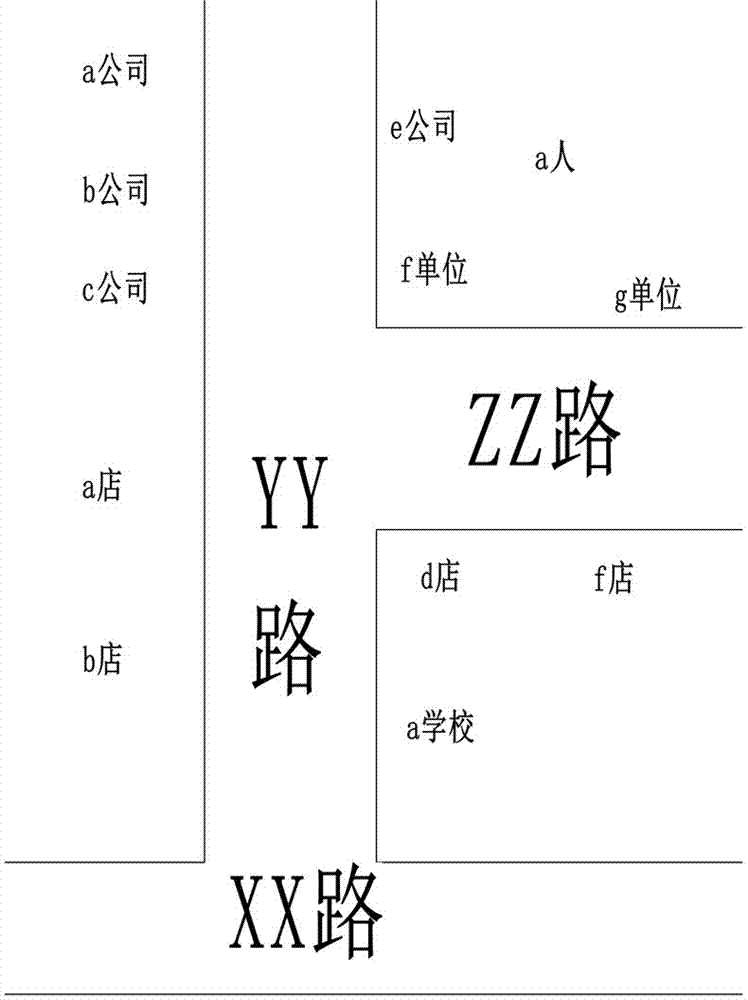 Map system capable of displaying real-time life information