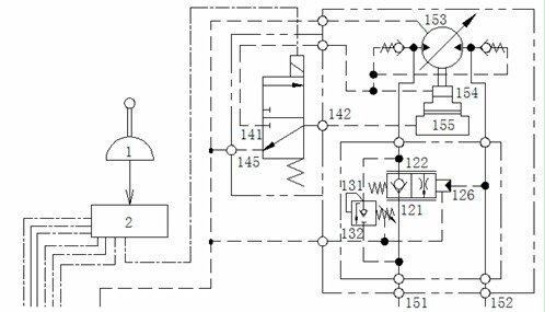 Crane hydraulic system for load sensitive ship