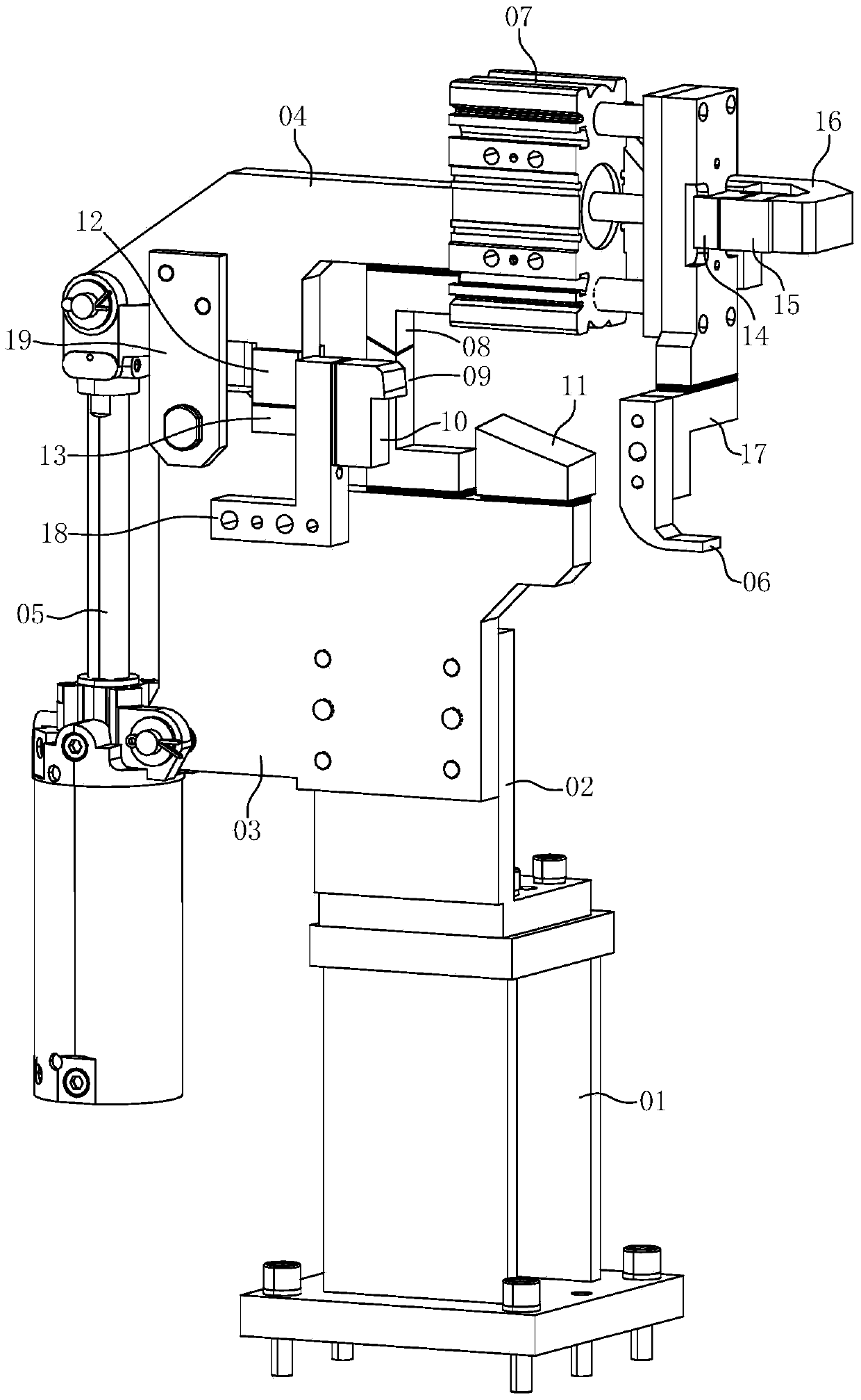 Bottom surface supporting and positioning system