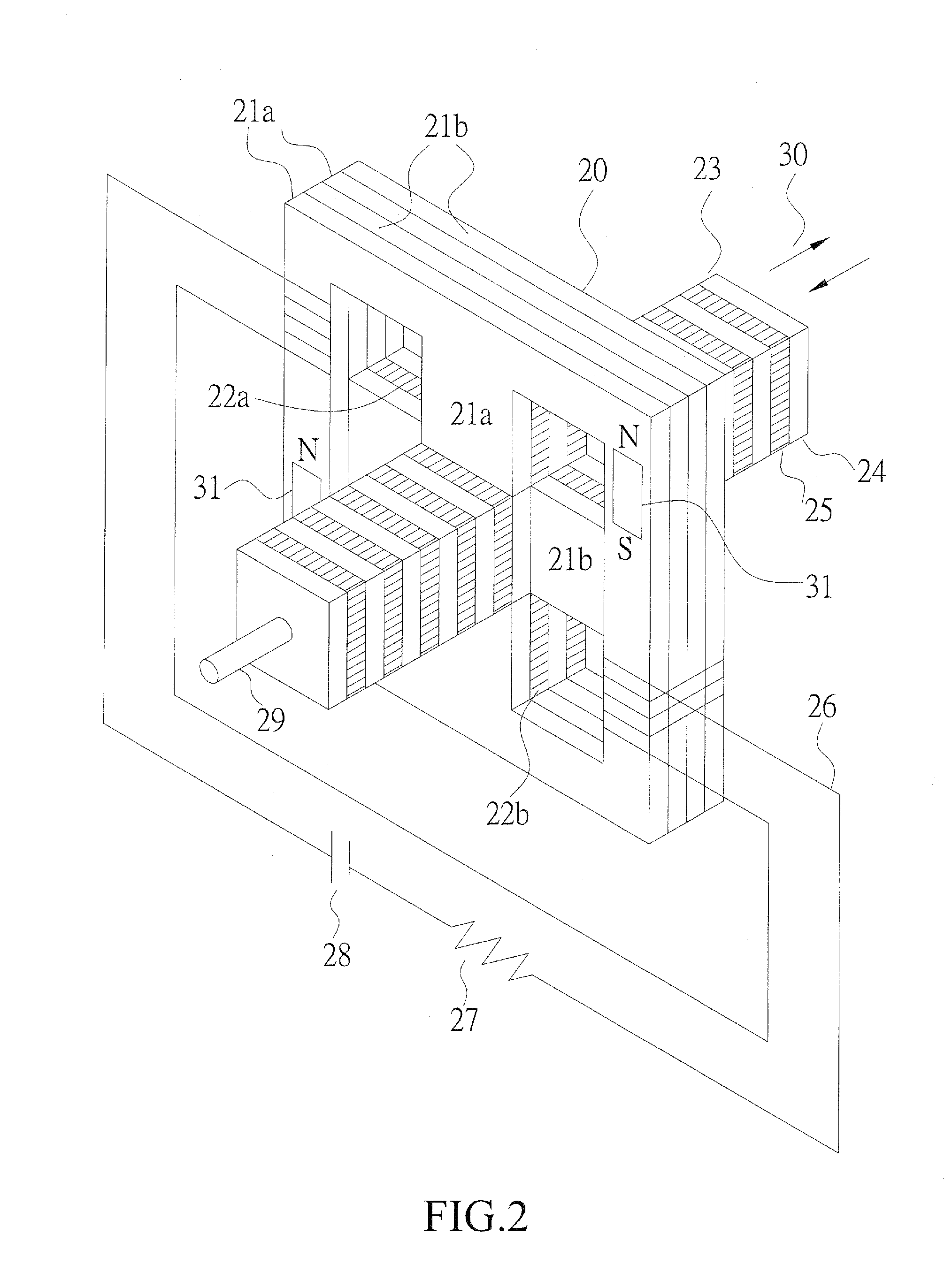 Power generator with high power-to-volume ratio