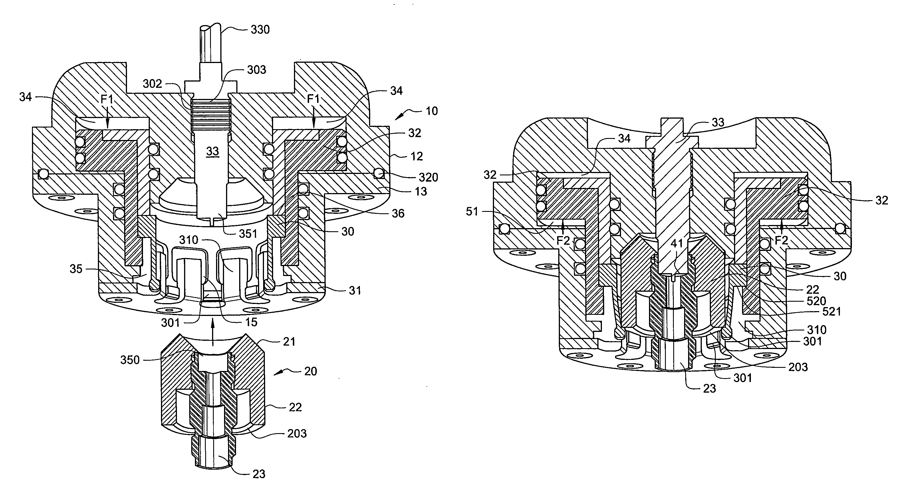 High performance blind-mate connector