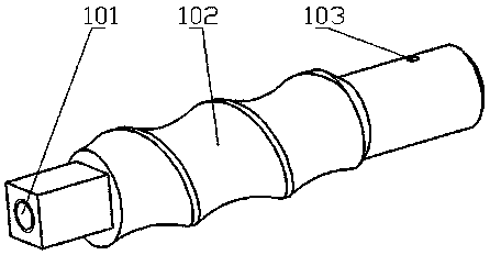 Bottom reaming device for roadway anchor hole