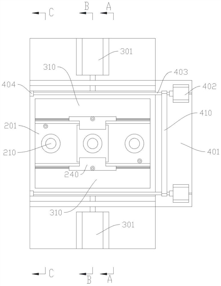 A kind of beveled edge sheet metal mold