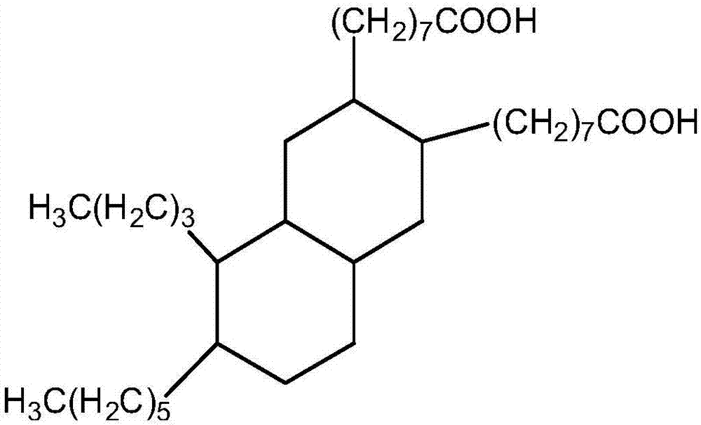 Polyester resin having good stone chip-resistant performance used for transparent powdery paint and preparation method thereof