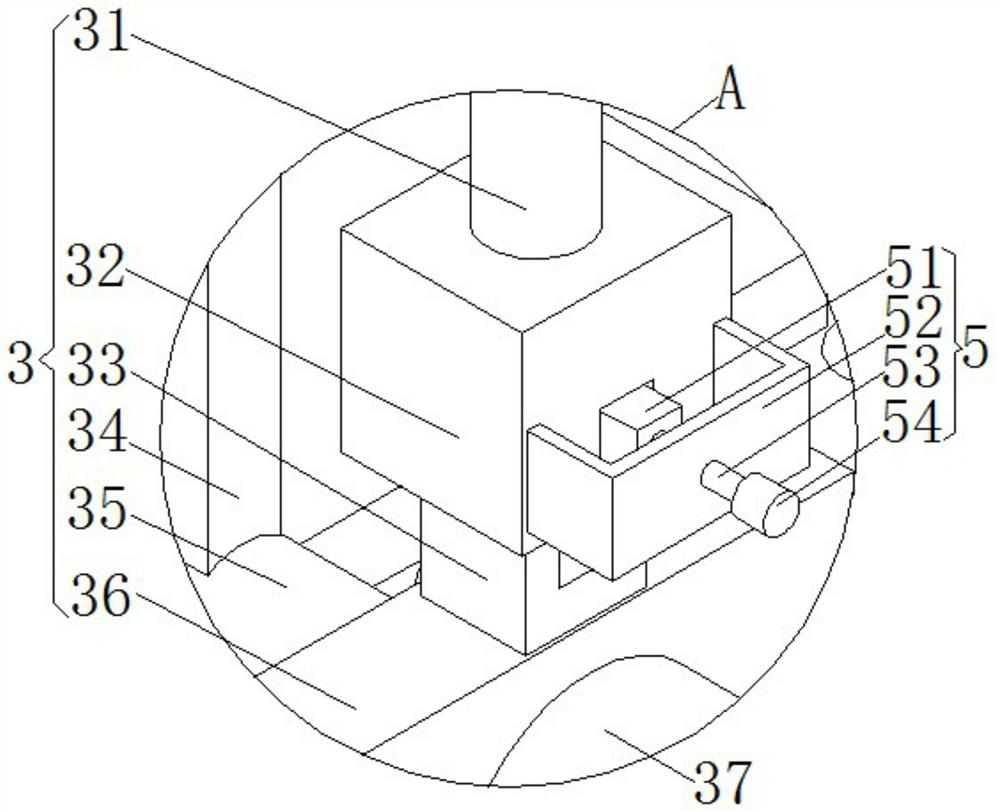 Fabric sand washing device for underwear production