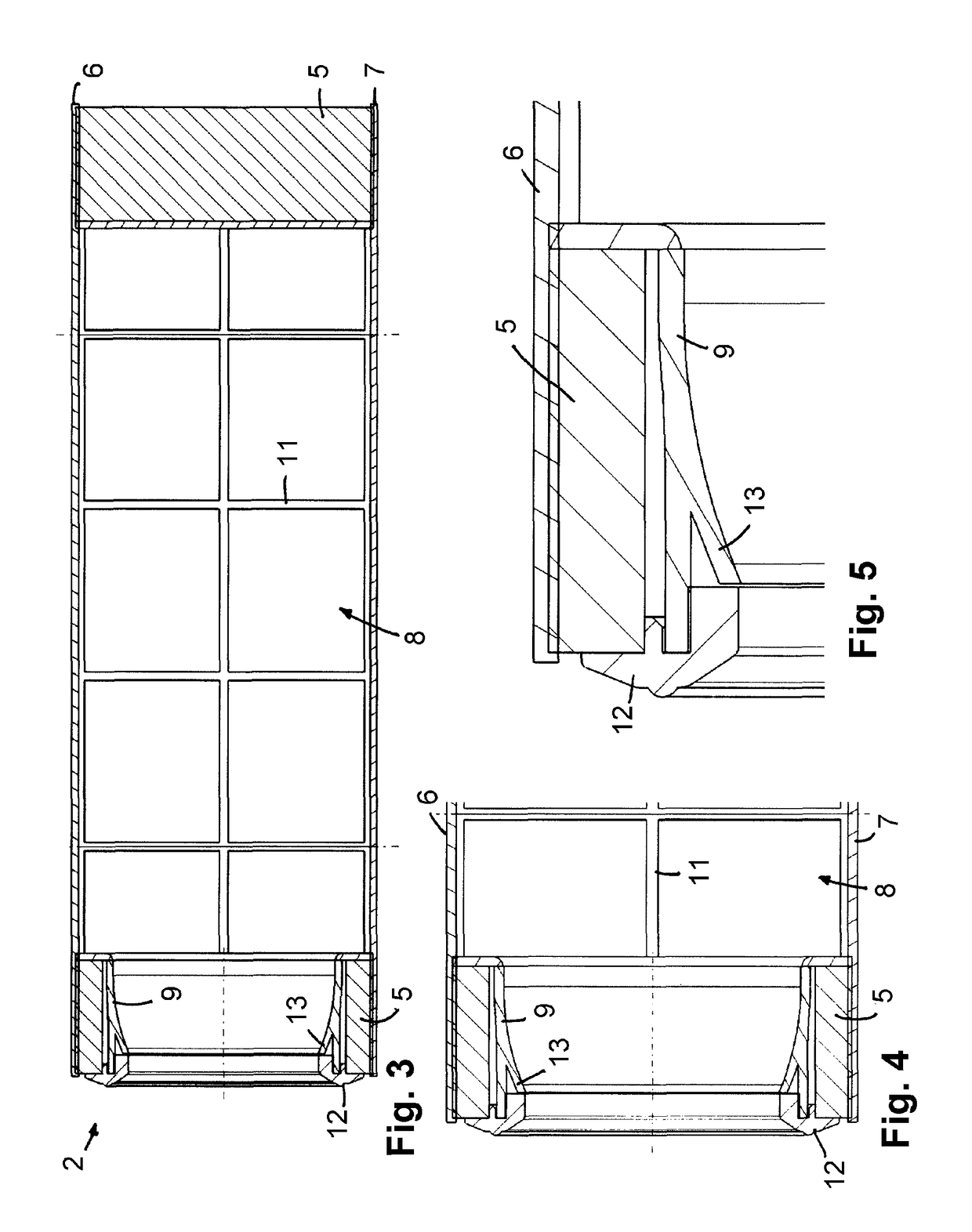 Filter element, in particular for gas filtration