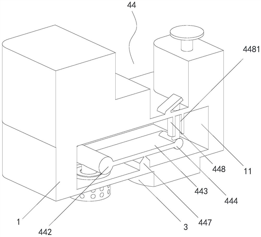 Real-time water volume adjusting device of floor scrubber