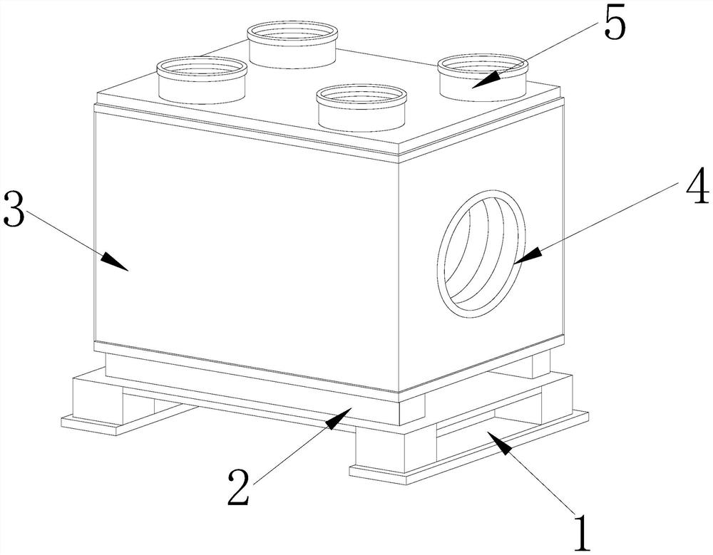 Split-flow regulation and control double-circulation coupling type high-temperature heat pump equipment