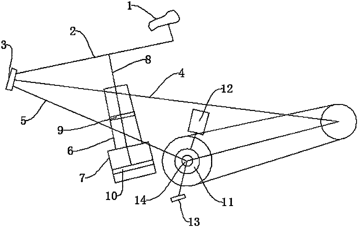 Bicycle with power-enhanced accelerating device