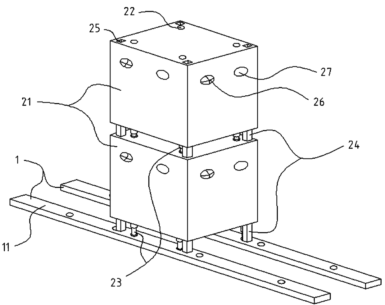 Refrigeration plant and its placing method