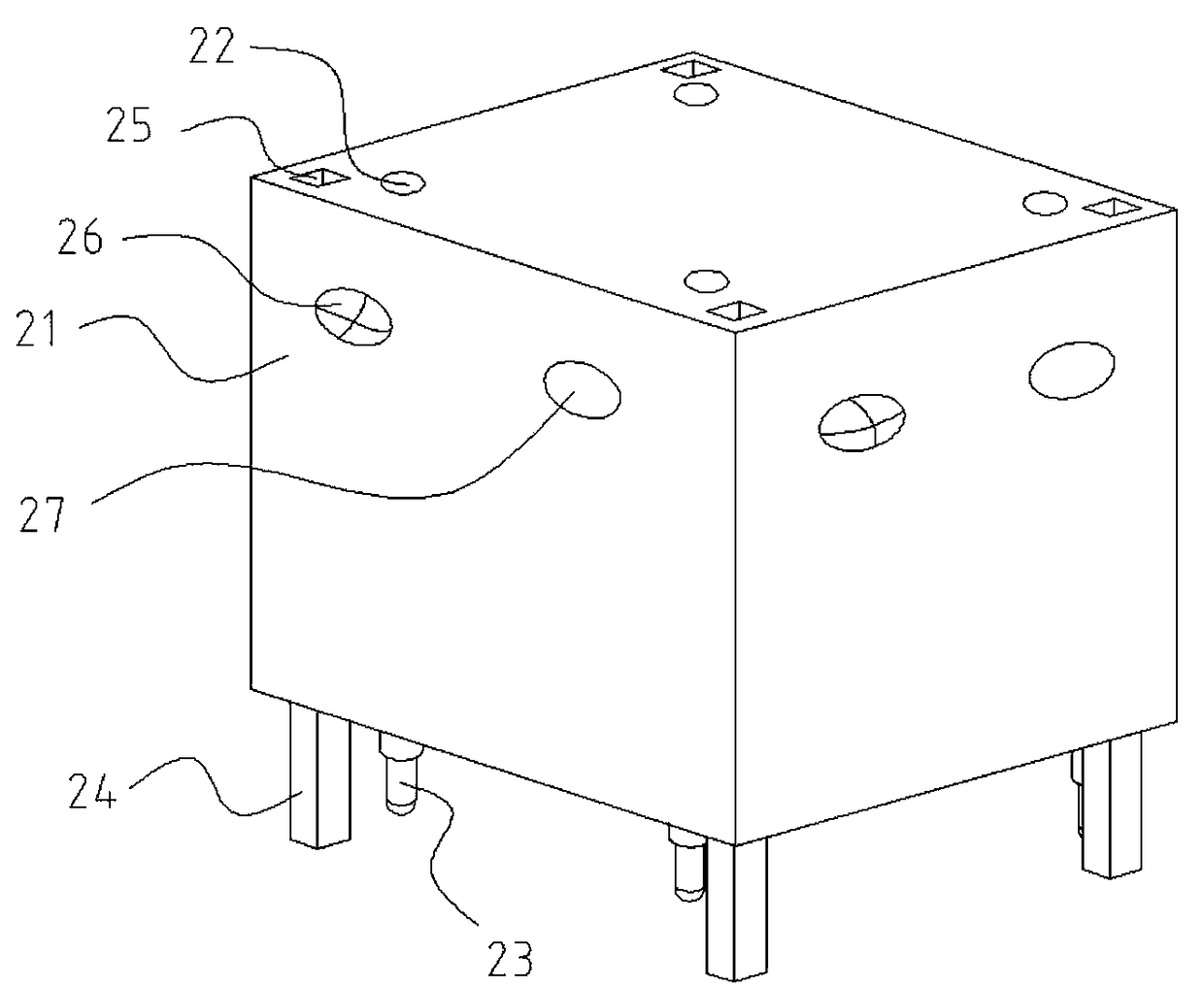 Refrigeration plant and its placing method