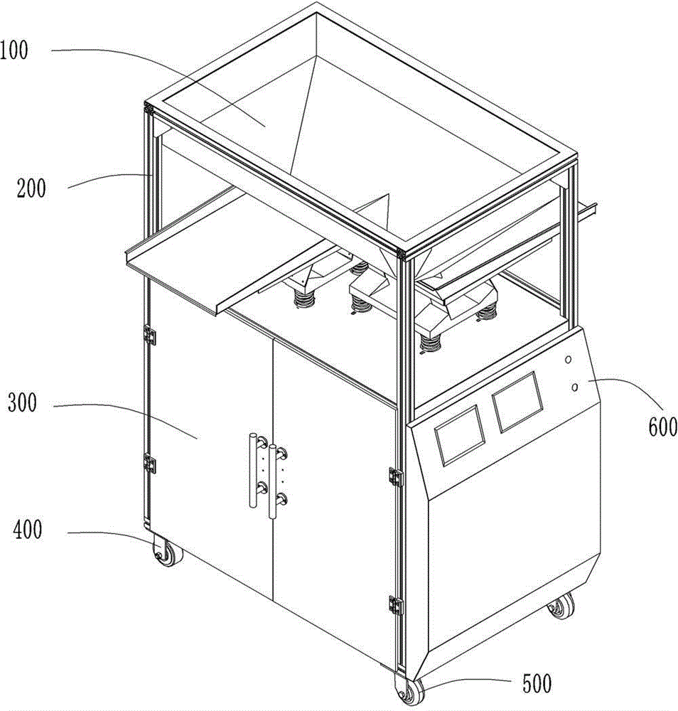 AGV (automated guided vehicle) intelligent material distribution vehicle