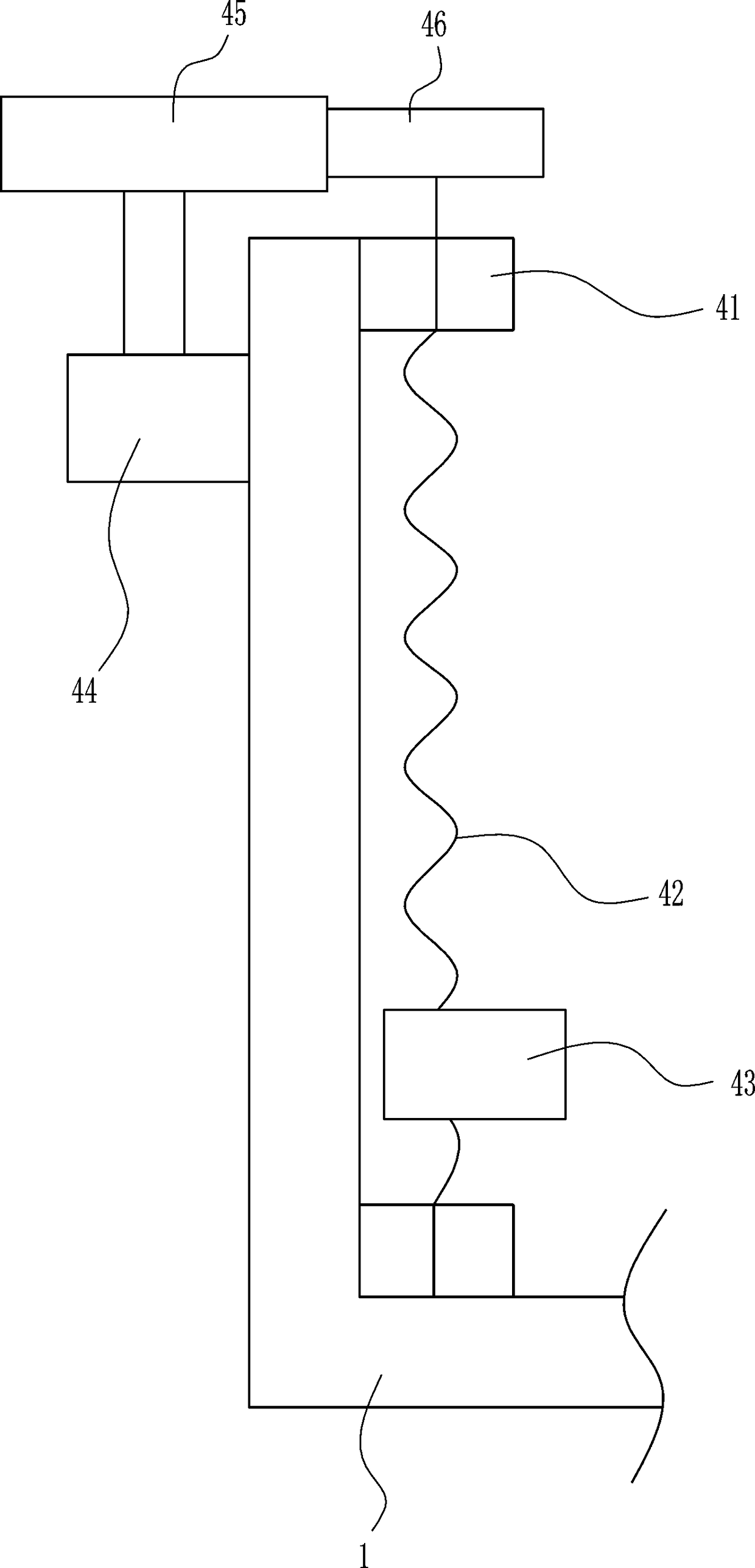 A non-woven fabric dyeing device for garment production