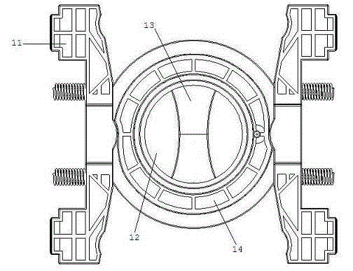 High-efficiency and high-sensitivity biomacromolecule film transferring and dyeing system and equipment