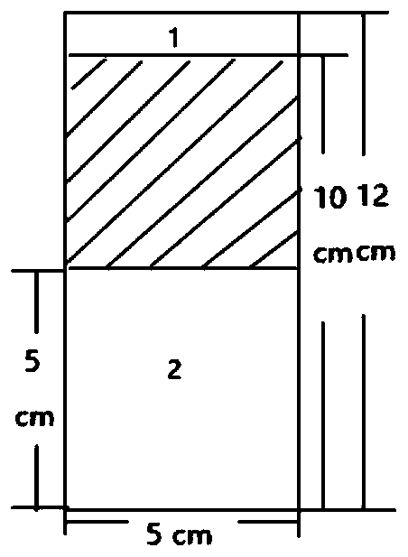 Method for judging the level of metal chromium content on the surface of chrome-plated plate